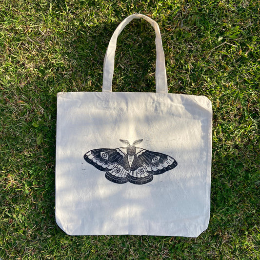 small vessels tote bag - blinking wings