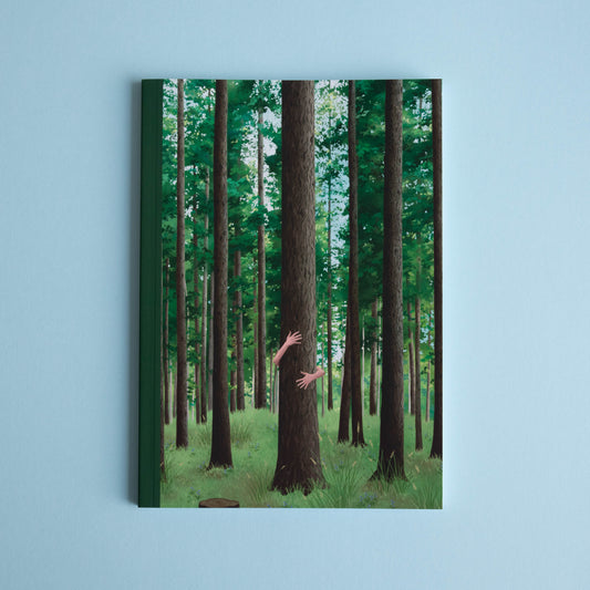 A5 notebook - tree hugger