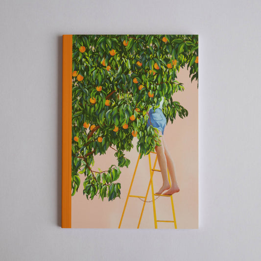 A5 notebook - in the peach tree